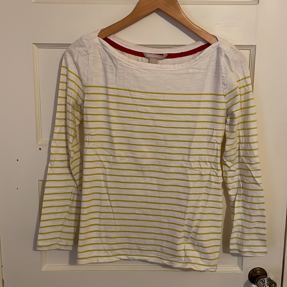 Banana Republic cotton long sleeve shirt size S